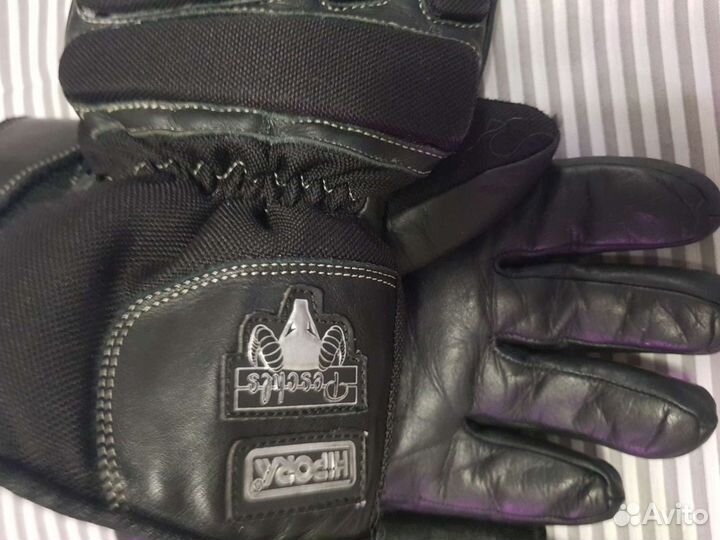 Перчатки мужские нат.кожа