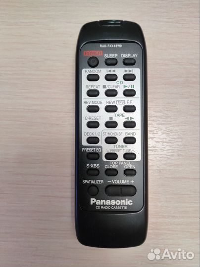 Пульт ду panasonic RAK-RX416WH, как новый