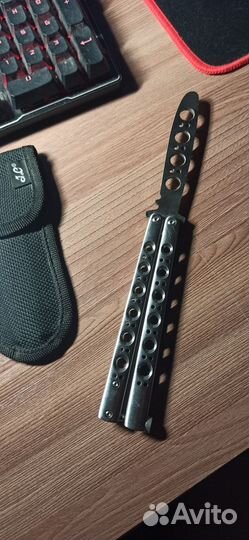 Тренировочный нож бабочка