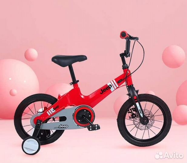Детский четырехколесный велосипед 14