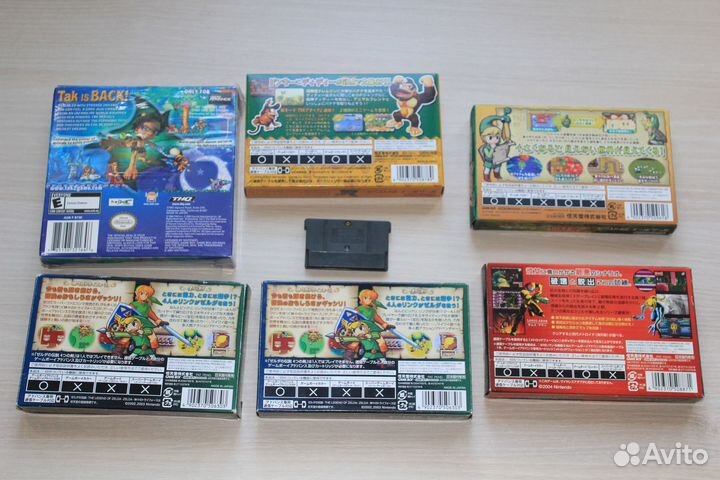 Nintendo GameBoy Advance редкие игры japan