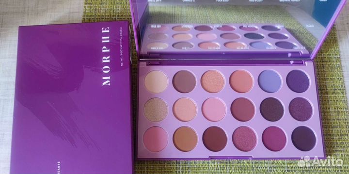 Тени Morphe, Colourpop