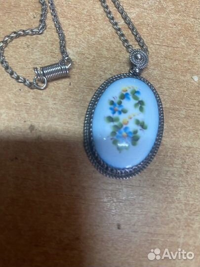 Брошка и кулон Ретро СССР