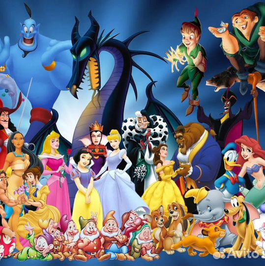 Все мультфильмы disney на флешке