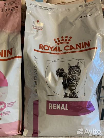 Роял Канин Ренал для кошек 4 кг
