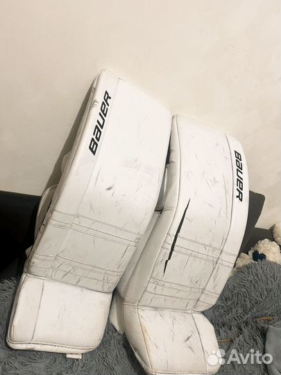 Вратарские щитки bauer 34