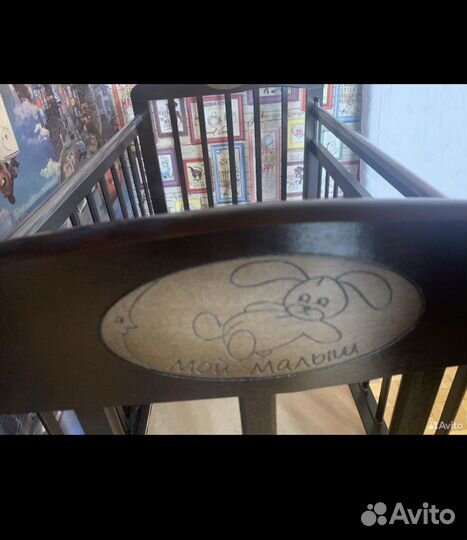 Кроватка детская Мой малыш + матрас