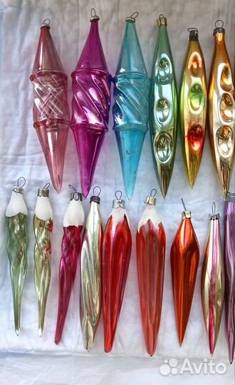 Елочные игрушки СССР