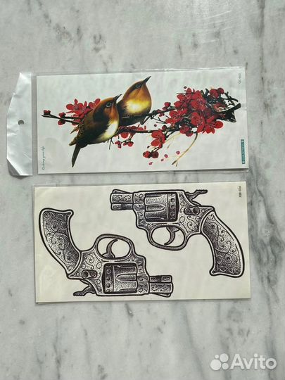 Переводные татуировки временные тату хеллуин