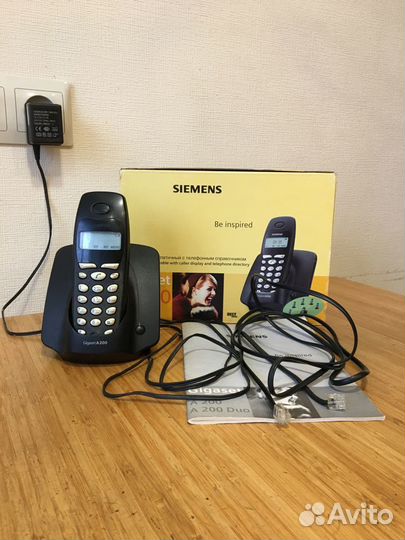 Переносной телефон Siemens gigaset A200