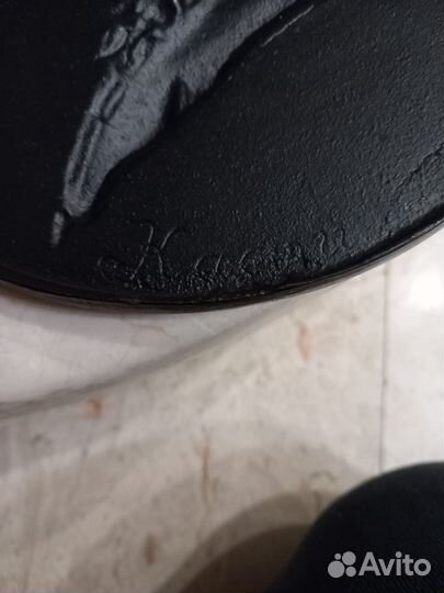 Касли.А.С.Пушкин.Литьё.Портрет.Антиквариат