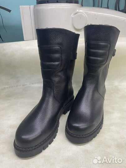 Сапоги зимние высокие
