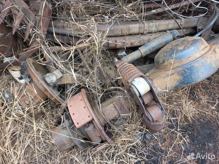 Мост, передняя балка,ресоры паз автобус