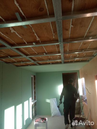 Гипсокартоные работы