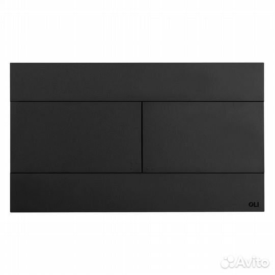 Сет: Инстал.OLI 80 ECO +панель Slim черн., OLI+Ун