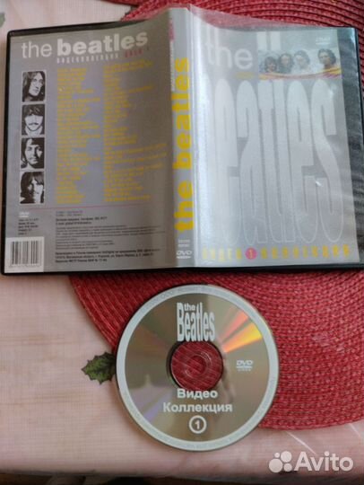 The Beatles. DVD диск. Видео концертов и клипы.90м
