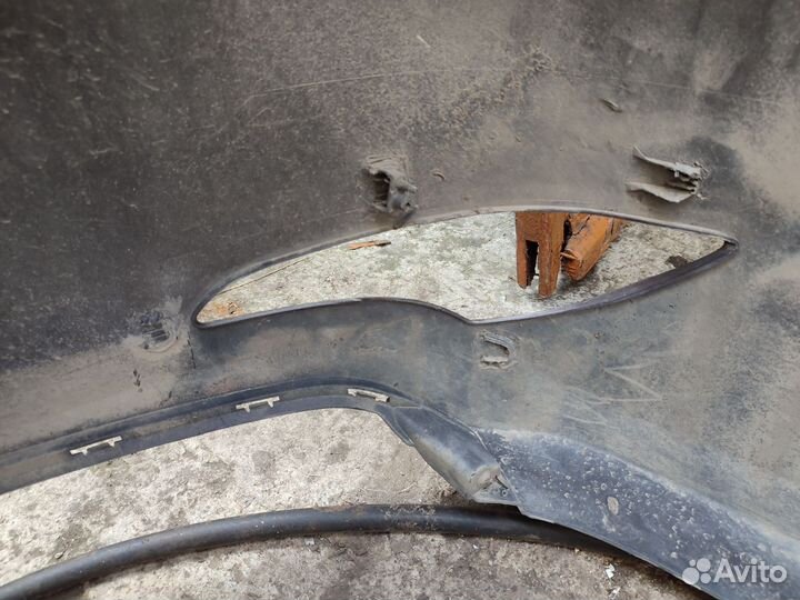 Бампер задний hyundai solaris 2015