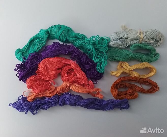 Нитки мулине СССР пакетом