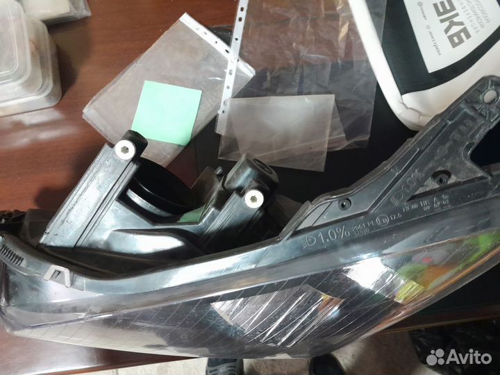 Фары Opel Astra H 2007 год