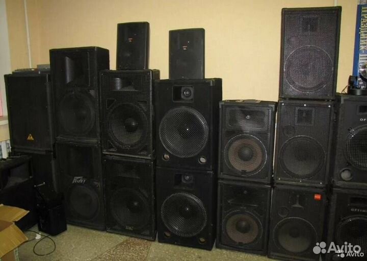 Колонки Pro до 3600W JBL EV DAS PV Ym WD Сабвуферы