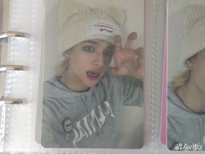 Официальные карты kpop stray kids