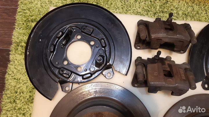 Задние увеличенные тормоза 302мм Лансер 10