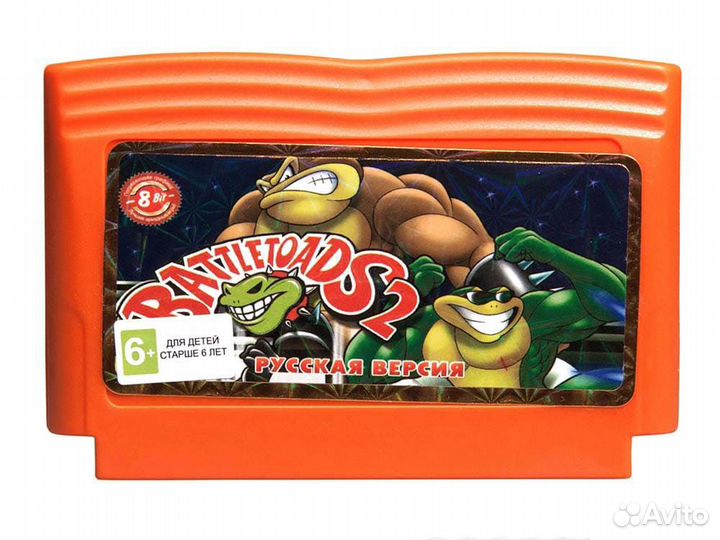 Картридж Dendy battle toads 2