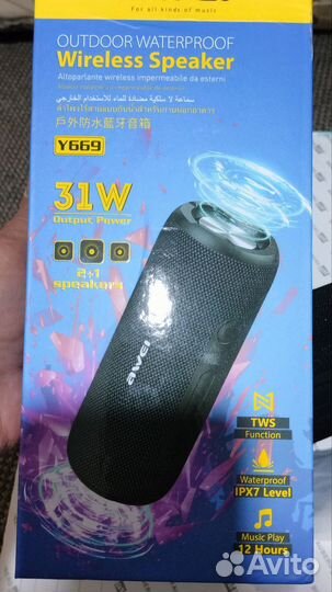 Блютуз колонка Awey