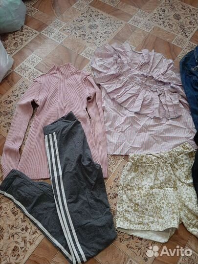 Огромный пакет женской одежды