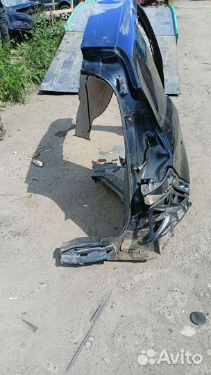 Renault Scenic 3 задняя правая четверть