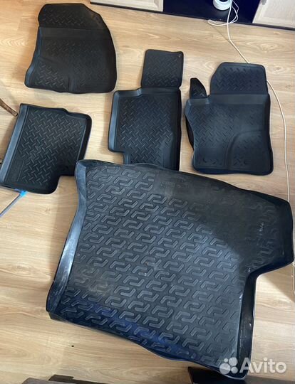 Комплект ковриков на Toyota Corolla E150