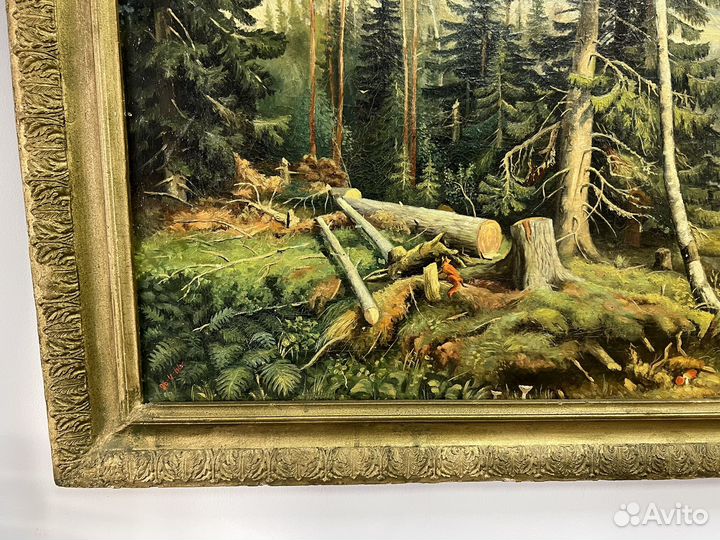 Старинная картина