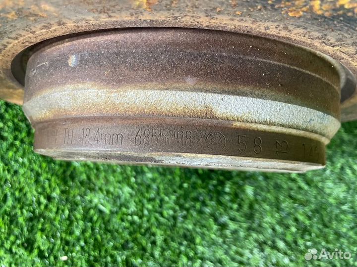 Диск тормозной задний Bmw X1 E84 N47D20 2013