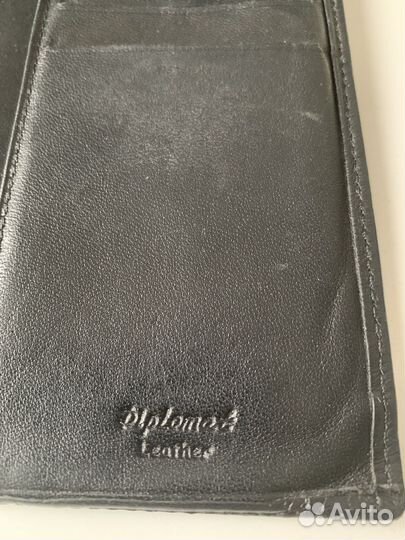 Кошелек мужской кожаный Diplomat