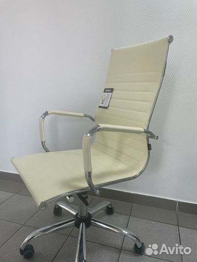 Кресло офисное brabix Energy EX-509, экокожа, хром