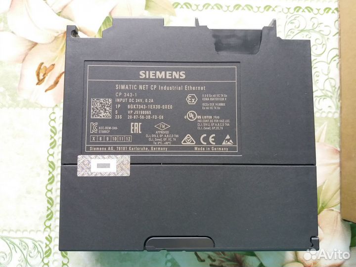 Адаптер сетевой (Ethernet) Сименс CP343-1