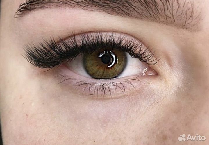 Наращивание ресниц модель