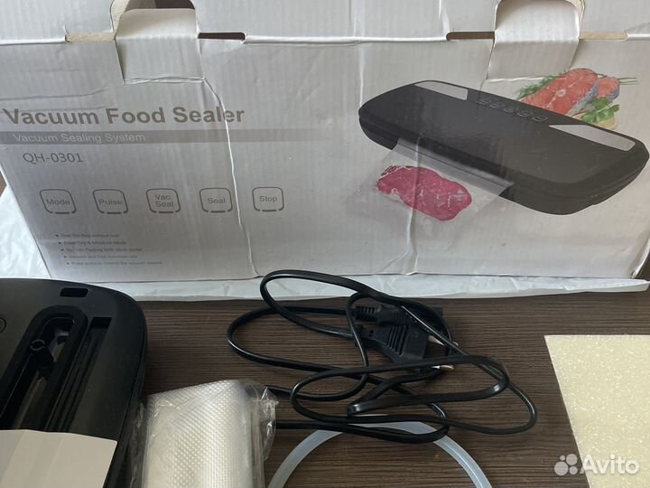 Вакуумный упаковщик продуктов, бытовой