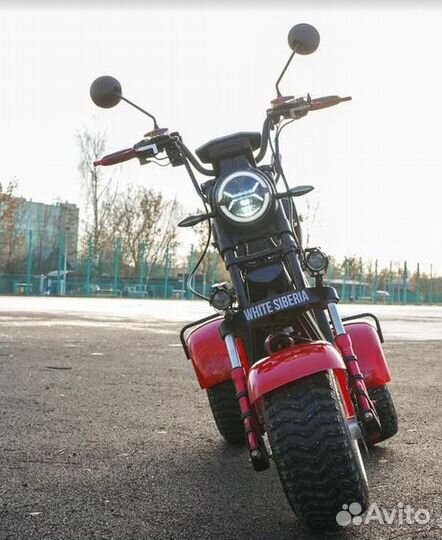 Трицикл White Siberia Ikra RC 5000W 31Ah Red 2023