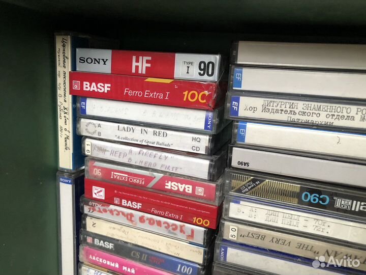 Аудиокассеты tdk d90