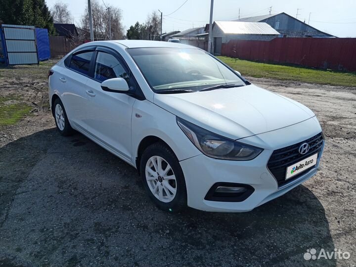 Hyundai Solaris 1.4 AT, 2018, 70 000 км