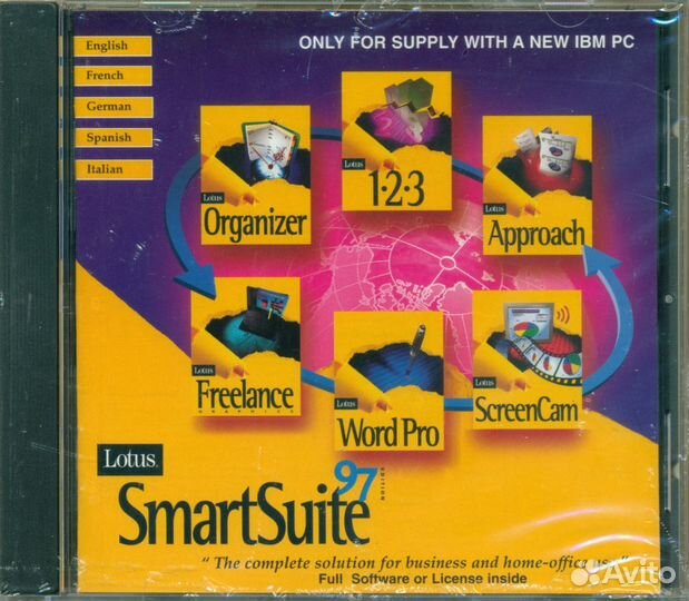 Лицензионное по Lotus SmartSuite аналог MS Office