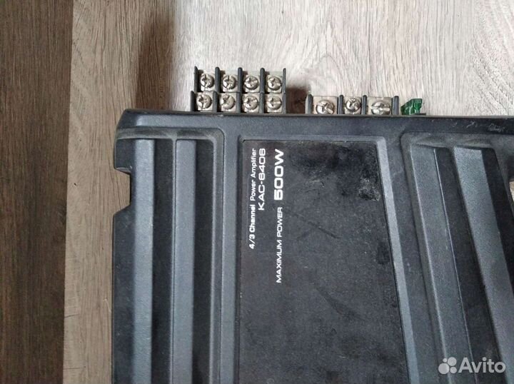 Усилитель + конденсатор