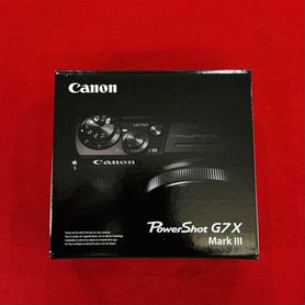 Canon PowerShot G7X Mark III новый