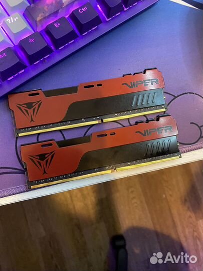 Оперативная память ddr4 16gb patriot Viper