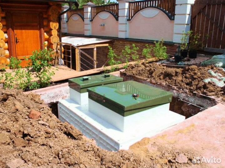 Септик био Альфа 5 энергонезависимый