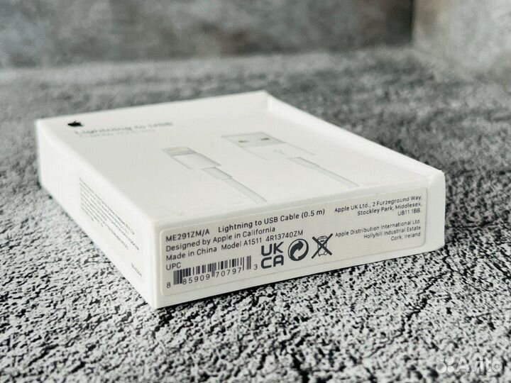 Кабель Apple to USB 0,5М ME291ZM/A Оригинал