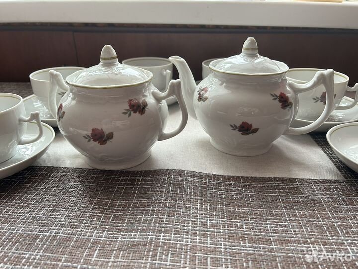 Чайный сервиз Вербилки СССР
