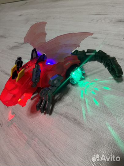 Интерактивный робот дракон(свет,звук,пар,движение)