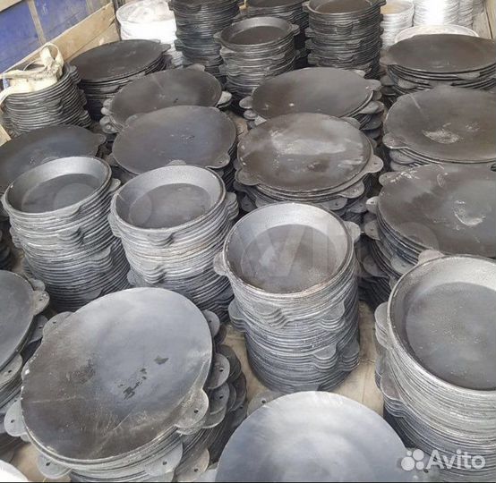 Садж узбекский чугунный 45 см